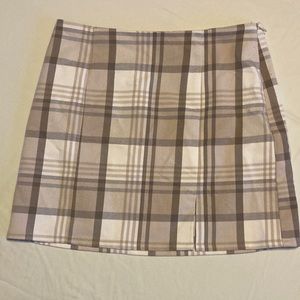 Pink tan brown  skirt